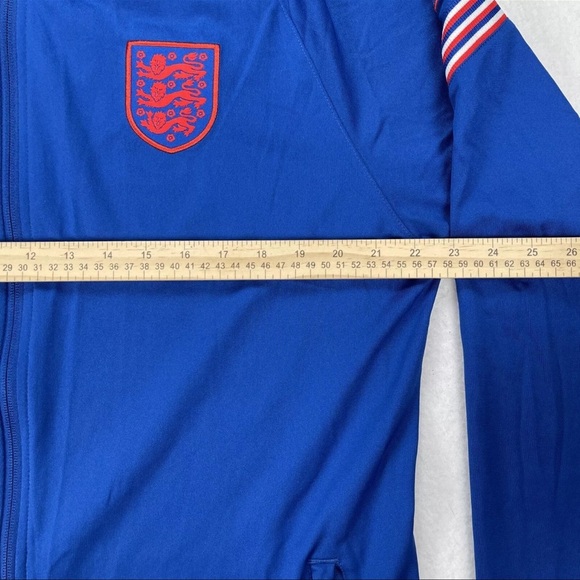 Nike England 2020 2021 Men’s Football Soccer Track Jacket Sz XL - Picture 9 of 14